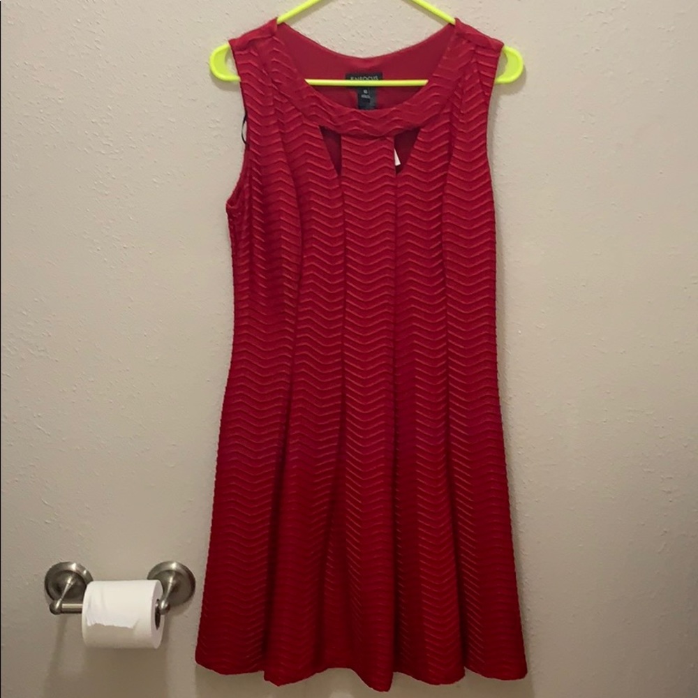 Red dress